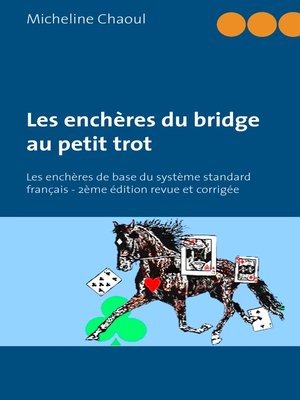 cover image of Les enchères du bridge au petit trot